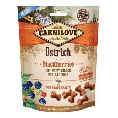 Carnilove Dog Crunchy Snack Ostrich with Blackberries 200g