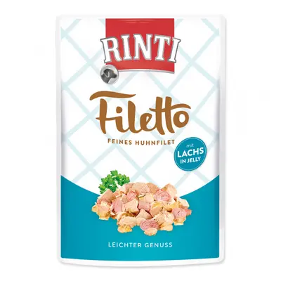 Kapsička Rinti Filetto kuře+losos v želé 100g