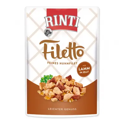 Kapsička Rinti Filetto kuře+jehně v želé 100g