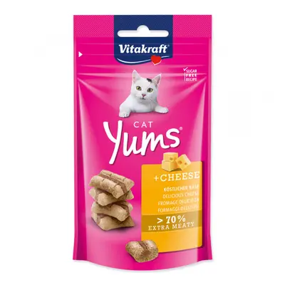 Pochoutka Vitakraft Cat Yums se sýrem 40g