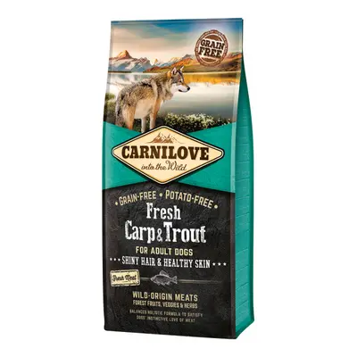 Carnilove Fresh Carp & Trout Shiny Hair & Healthy Skin for Adult dogs 12kg