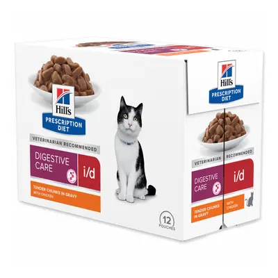 Kapsička Hill's Prescription Diet i/d Feline Chicken 12x85g