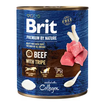 Konzerva Brit Premium by Nature Beef with Tripes 800g