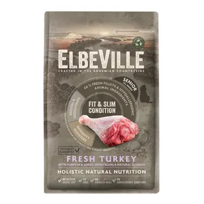 ELBEVILLE Senior All Breeds Fresh Turkey Fit and Slim Condition 4kg