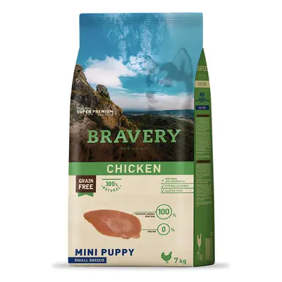 Bravery Dog Mini Puppy Chicken - 2kg