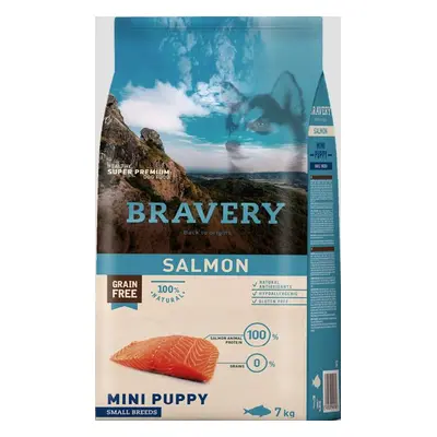 Bravery Dog Mini Puppy Salmon - 7kg