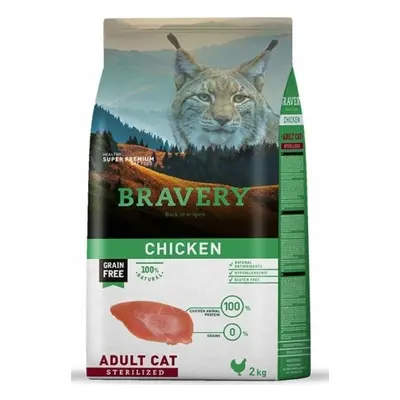 Bravery Cat Sterilized Chicken - 2kg