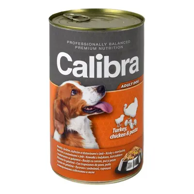 Calibra Dog 1240g - Kuřecí/Krůtí/Těstoviny