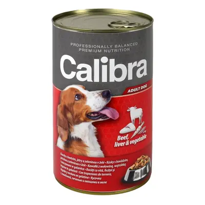 Calibra Dog 1240g - Hovězí Ve Šťávě