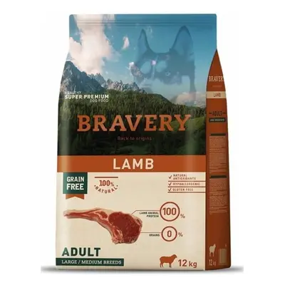 Bravery Dog Large/Medium Adult Lamb - 4kg