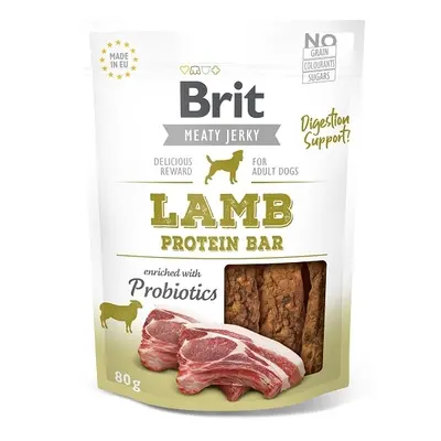 Brit Meaty Jerky Lamb Protein Bar - 80g