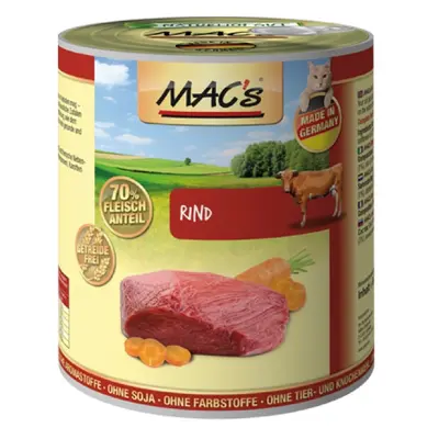 Mac´s Cat Konz. Hovězí - 800g