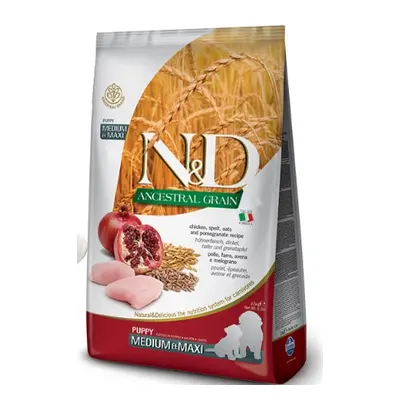 N&D Dog Puppy Medium/Maxi Chicken/Pomegranate Low Grain - 2,5kg