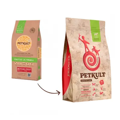 Petkult Dog Medium Adult Lamb/Rice - 3kg