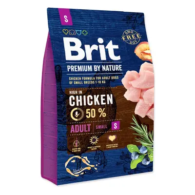 Brit Premium By Nature Dog Adult S Chicken - 8kg