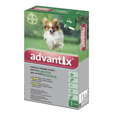 Advantix Spot-On Pro Psy - od 4kg do 10kg