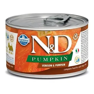 N&D Pumpkin Mini Adult Venison Grain-free - 140g