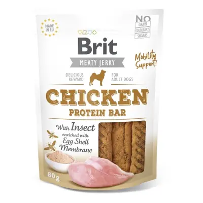 Brit Meaty Jerky Chicken Protein Bar - 80g