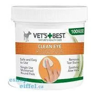 Vet's Best Clean Eye Round Pads - 1 balení