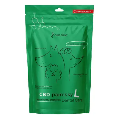 Cure Point CBD Pamlsky Dental Care 100g - S (do 10kg)