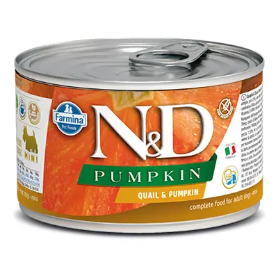 N&D Pumpkin Mini Adult Quail Grain-free - 140g