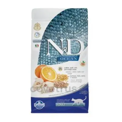 N&D Ocean Cat Adult Codfish/Orange Low Grain - 5kg