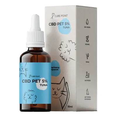 Cure Point CBD 5% olej 10 ml - Tuňák