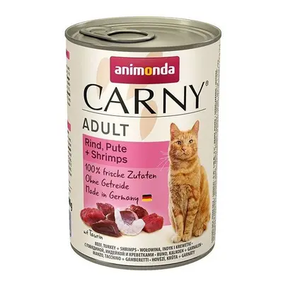 Animonda Carny Cat Hovězí/Krůta/Krevety - 400g