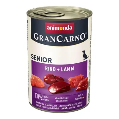 Animonda Grancarno Dog 400g - Senior Hovězí/Jehně