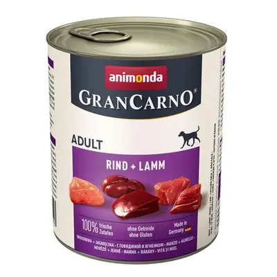 Animonda Grancarno Dog 800g - Hovězí, jehněčí