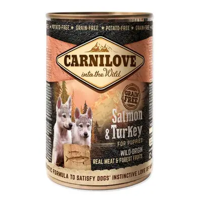 Carnilove Wild Meat 400g - Puppy Salmon&Turkey