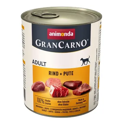 Animonda Grancarno Dog 800g - Hovězí/Krůta