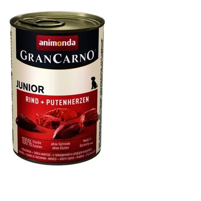 Animonda Grancarno Dog 400g - Junior Hovězí/Krůtí Srdce