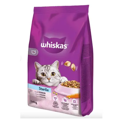 Whiskas Suché 1,4 - Sterile Losos