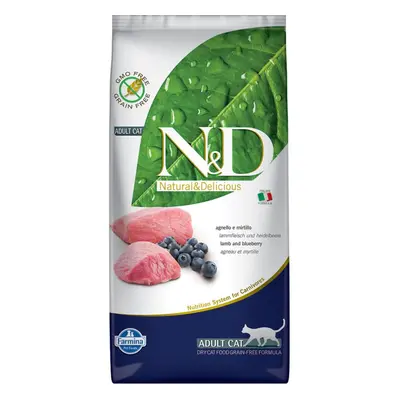 N&D Cat Adult Lamb/Blueberry Grain-free - 10kg