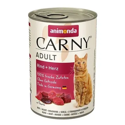 Animonda Carny Cat Hovězí/Srdce - 400g