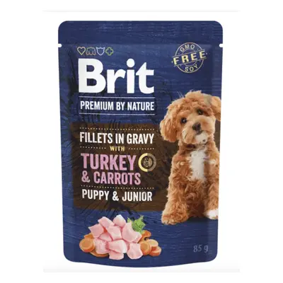 Brit Premium by Nature Puppy Gravy Turkey/Carrots - 24x85g