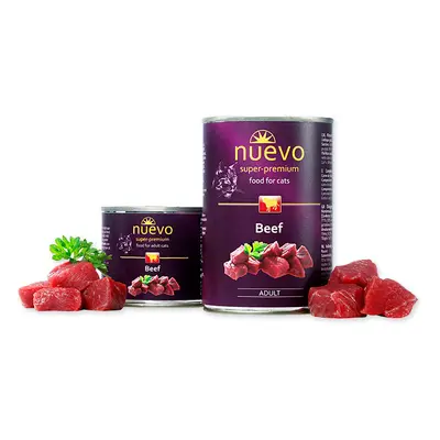 Nuevo Cat Adult Beef - 400g