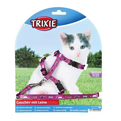 Trixie Postroj Cat pro Koťata s Vodítkem - 8mm/21 až 34cm/1,2m