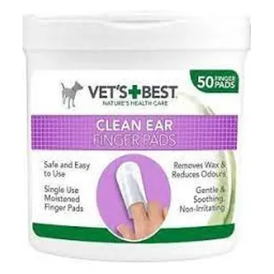 Vet's Best Clean Ear Finger Pads - 1 balení