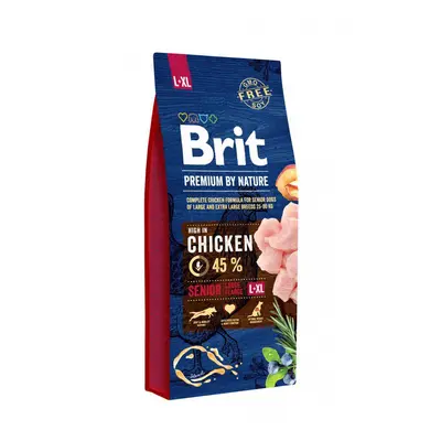 Brit Premium By Nature Dog Senior L/XL Chicken - 3kg