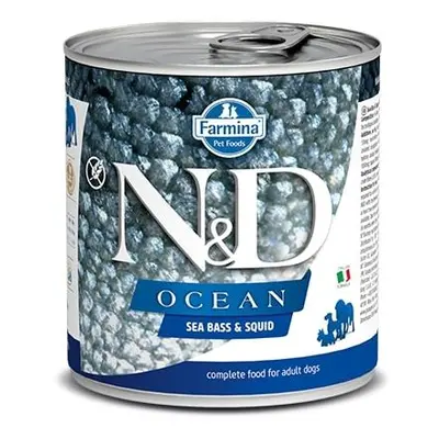 N&D Ocean Adult Sea Bass/Squid - 285g