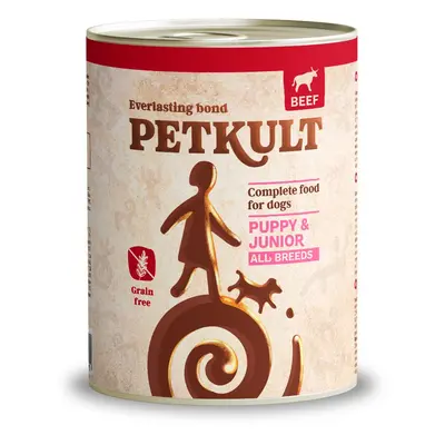 Petkult Konz. Junior - 12x800g Hovězí