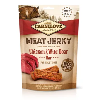 Carnilove Meat Jerky 100g - Chicken/Wild Boar