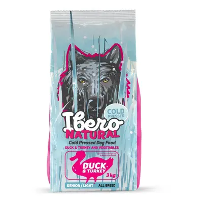 Ibero Cold Press Dog Senior Duck/Turkey - 3kg