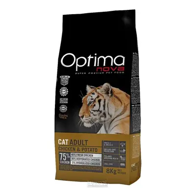 OPTIMAnova Cat Adult Cchicken/Potato Grain-free - 8kg