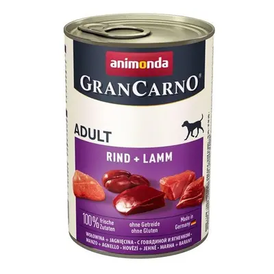 Animonda Grancarno Dog 400g - Hovězí/Jehněčí