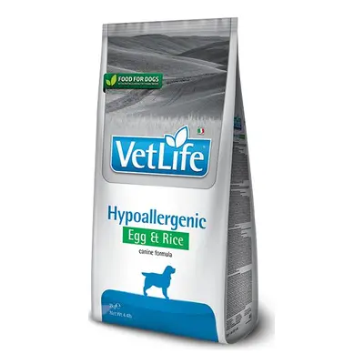 VetLife Dog Hypoallergenic Egg & Rice Natural - 12kg