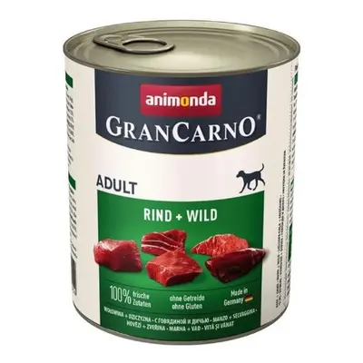 Animonda Grancarno Dog 800g - Hovězí/Zvěřina