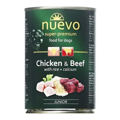 Nuevo Dog Junior Chicken/Beef - 400g